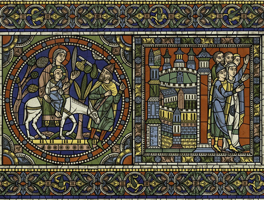 Chartres Stained Glass Window 1000 Piece Jigsaw