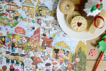 Christmas Market 1000 Piece Jigsaw Puzzle