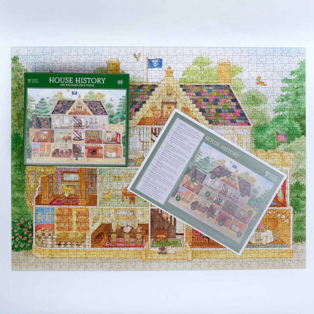 National Trust for Scotland House History 1000 piece Jigsaw puzzle