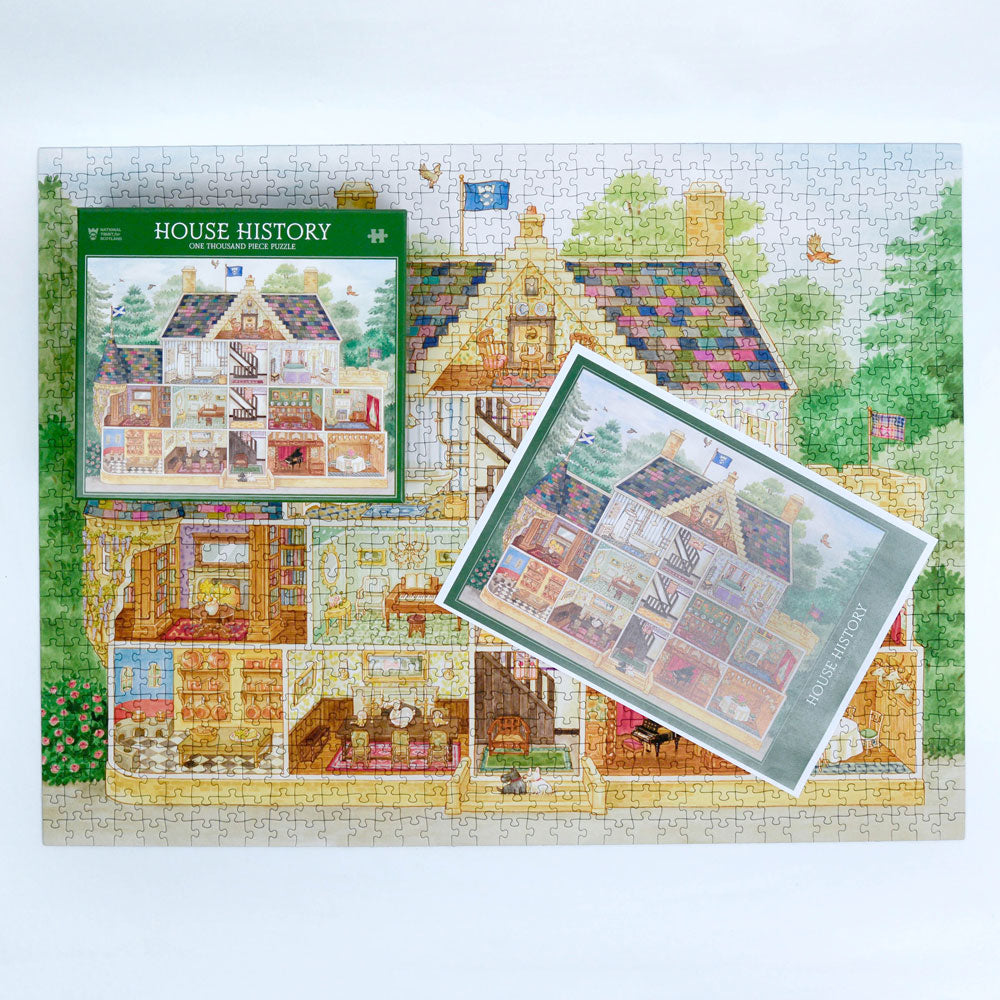 National Trust for Scotland House History 1000 piece Jigsaw puzzle