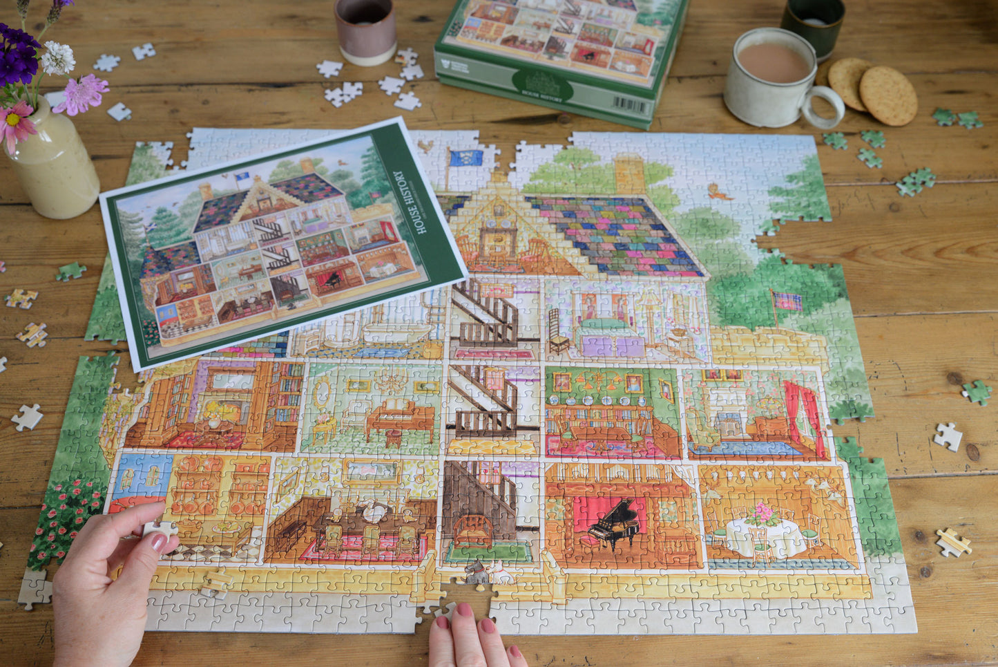 National Trust for Scotland House History 1000 piece Jigsaw puzzle