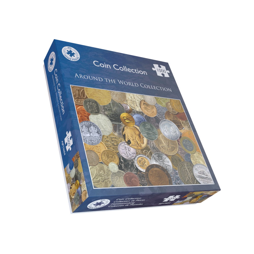 Coin Collection 1000 Piece Jigsaw Puzzle – All Jigsaw Puzzles