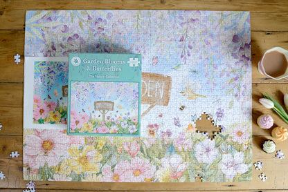 Garden Blooms & Butterflies 1000 Piece Jigsaw Puzzle