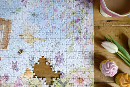 Garden Blooms & Butterflies 1000 Piece Jigsaw Puzzle