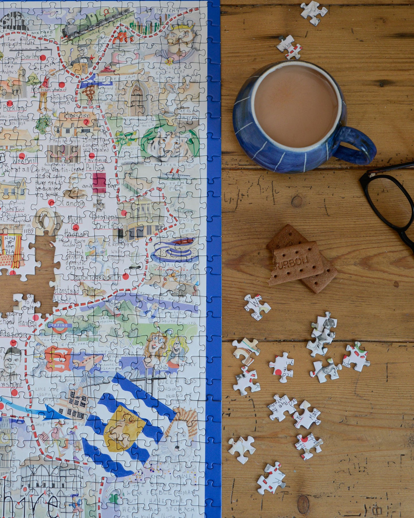 Hertfordshire- Tim Bulmer 1000 Piece Jigsaw Puzzle