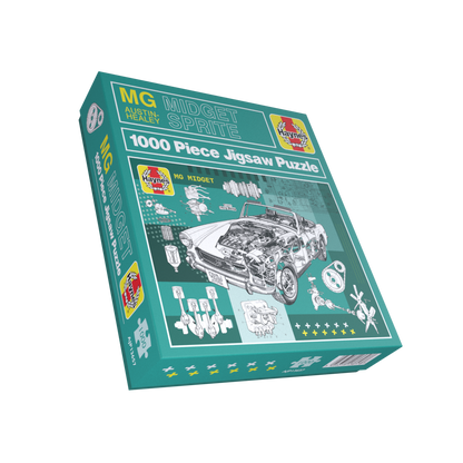 Haynes Motoring 4 x 1000 Piece Jigsaw Puzzle Bundle