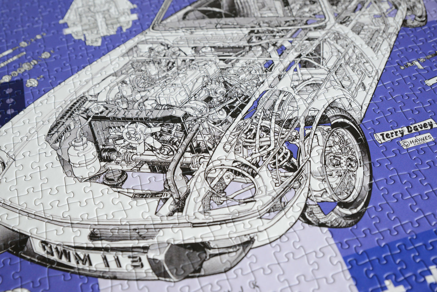 Haynes Triumph Spitfire 1000 Piece Jigsaw Puzzle