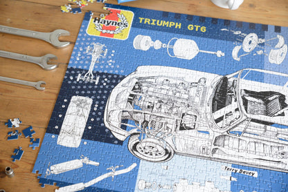 Haynes Motoring 4 x 1000 Piece Jigsaw Puzzle Bundle