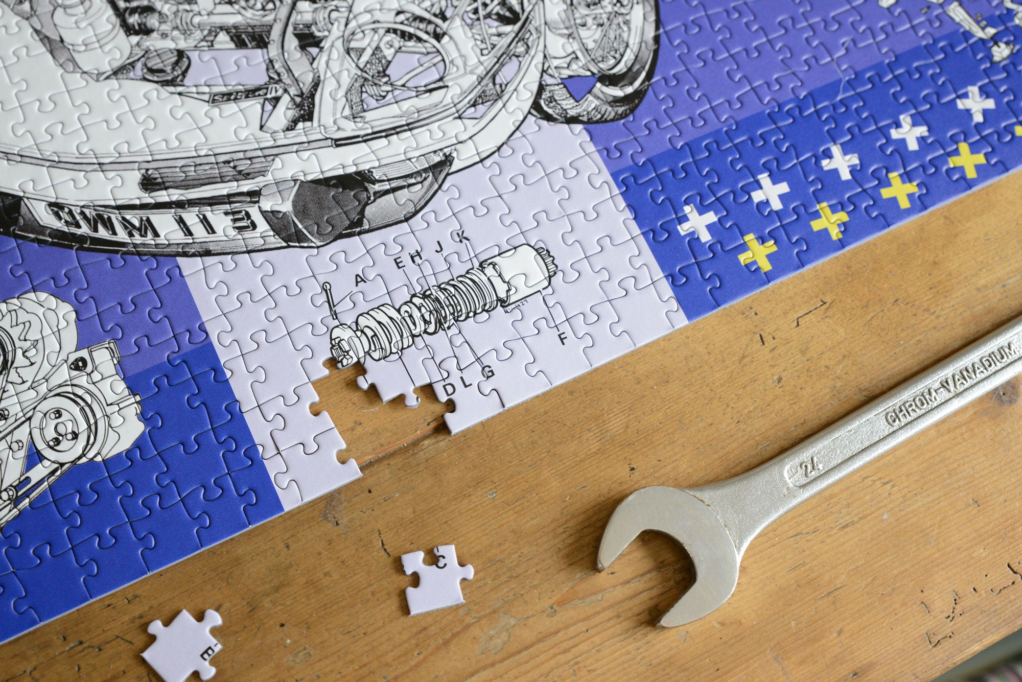 Haynes Triumph Spitfire 1000 Piece Jigsaw Puzzle – All Jigsaw Puzzles