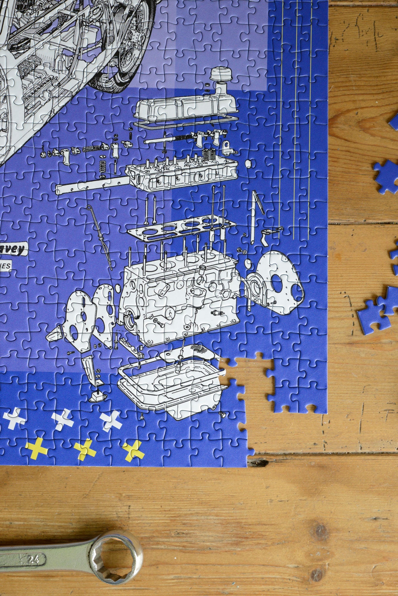 Haynes Motoring 4 x 1000 Piece Jigsaw Puzzle Bundle