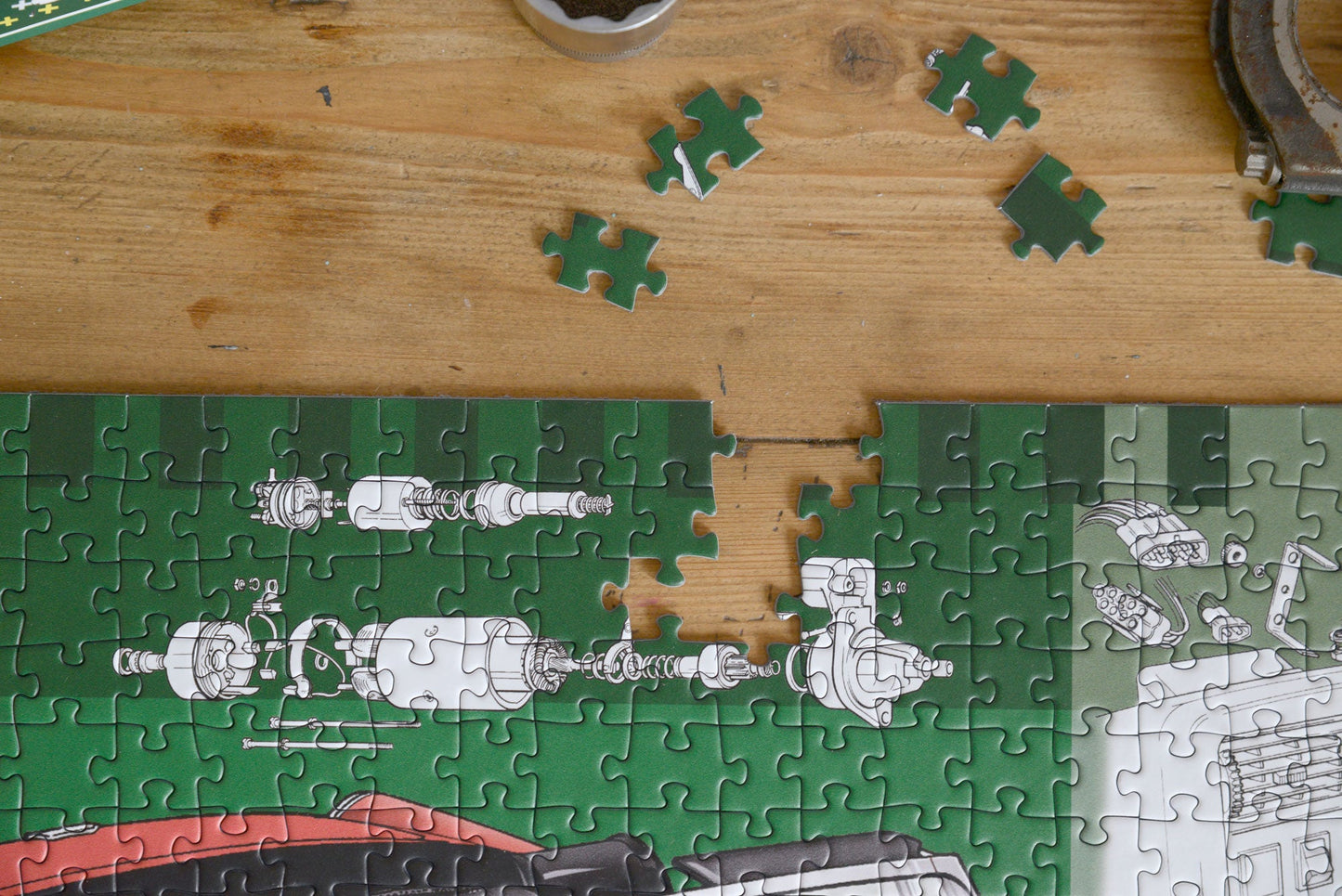 Haynes Motoring 4 x 1000 Piece Jigsaw Puzzle Bundle