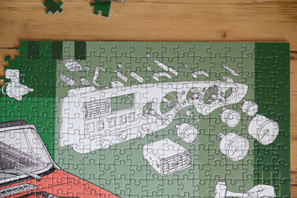 Haynes Motoring 4 x 1000 Piece Jigsaw Puzzle Bundle
