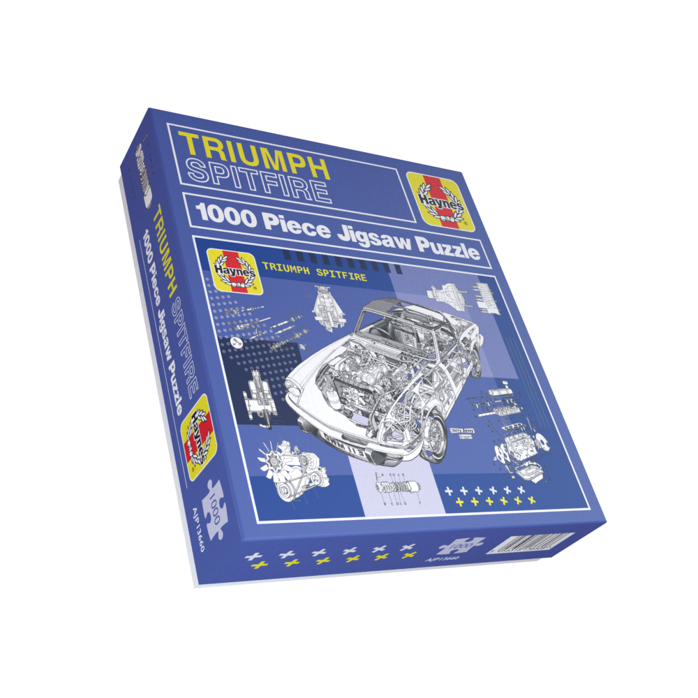 Haynes Triumph Spitfire 1000 Piece Jigsaw Puzzle – All Jigsaw Puzzles
