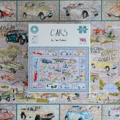 PRE-ORDER Tim Bulmer - Cars 1000 Piece Jigsaw Puzzle