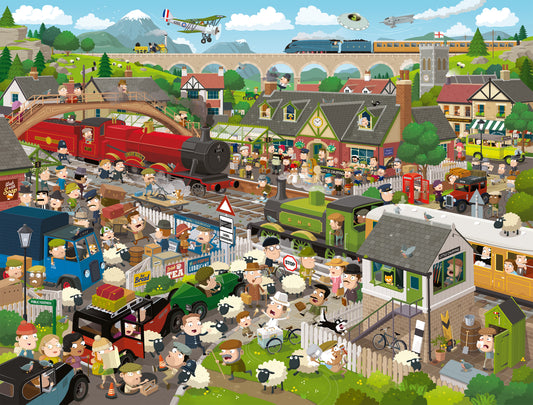 Little Chuffing 1000 Piece Jigsaw Puzzle
