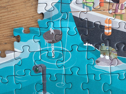 Pokey Bay 1000 Piece Jigsaw Puzzle