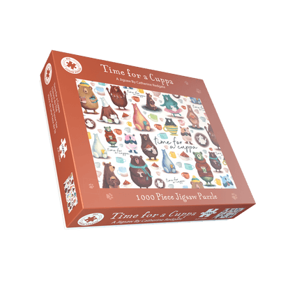 Catherine Redgate Bears 2 x 1000 Piece Jigsaw Puzzle Bundle
