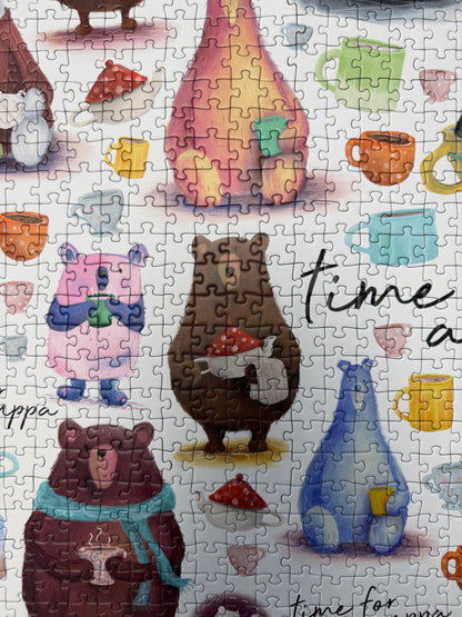 Catherine Redgate Bears 2 x 1000 Piece Jigsaw Puzzle Bundle