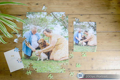 Personalised Photo Jigsaw Puzzle 1000 / 500 / 400 / 200 / 100 Pieces