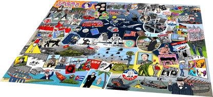The Telegraph 1960s According to Blower 1000 or 300 Piece Jigsaw Puzzle
