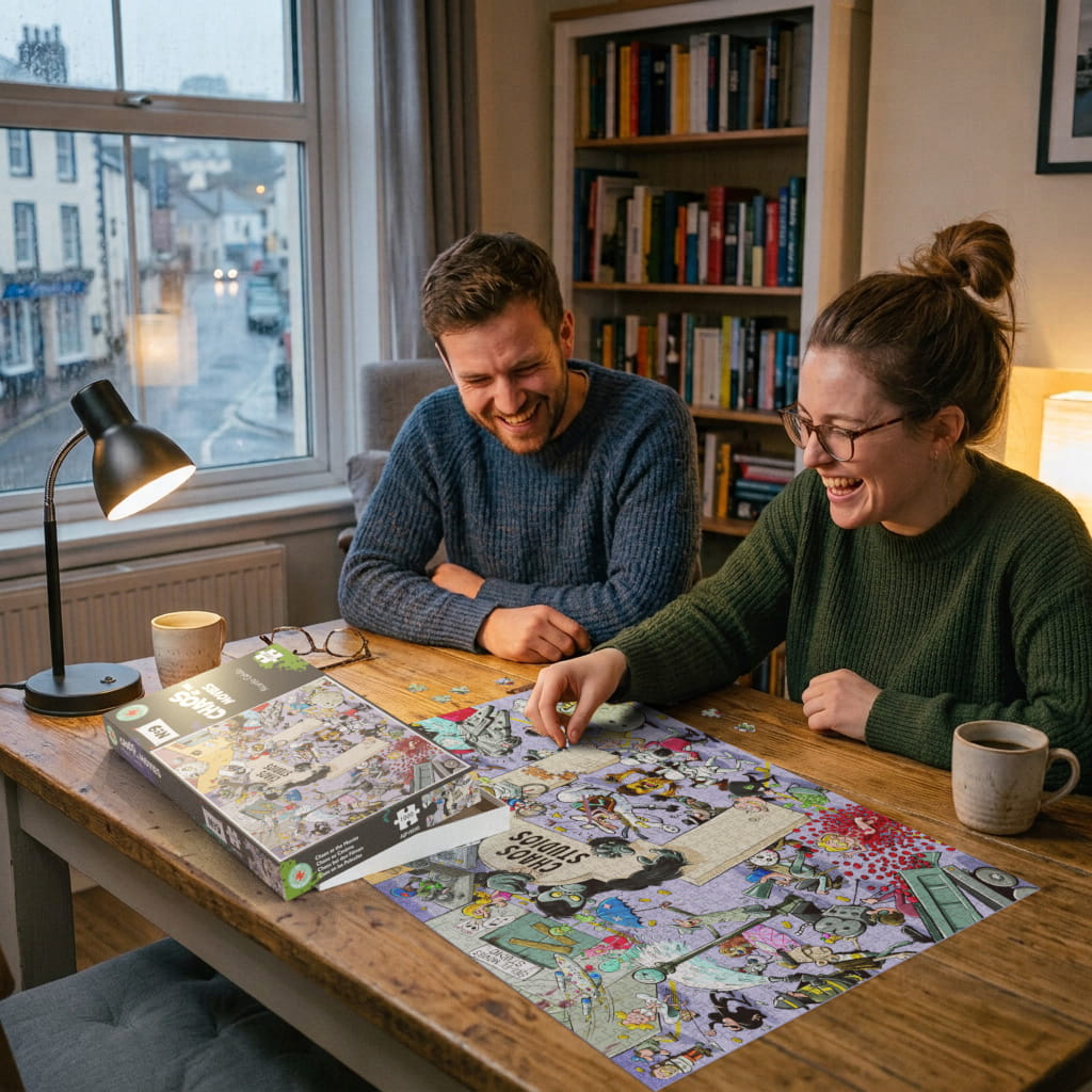 Chaos at the Movies - No.9 1000 Piece Jigsaw Puzzle