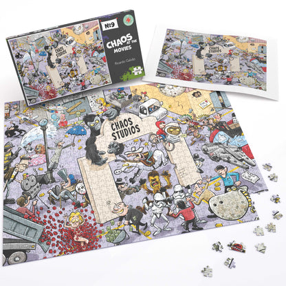 Chaos at the Movies - No.9 1000 Piece Jigsaw Puzzle
