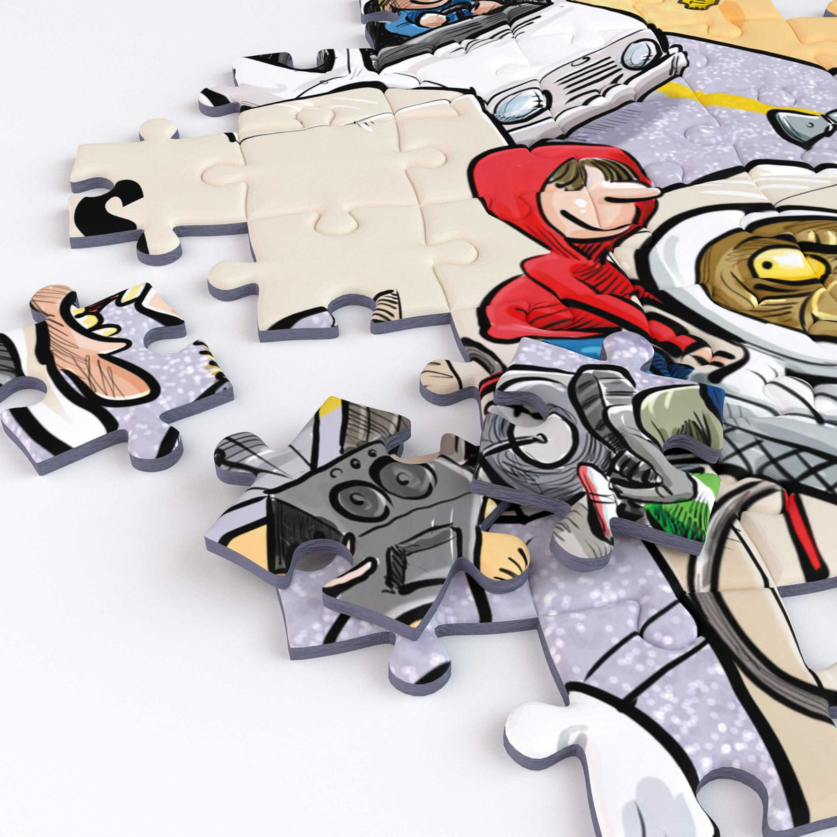 Chaos at the Movies - No.9 1000 Piece Jigsaw Puzzle