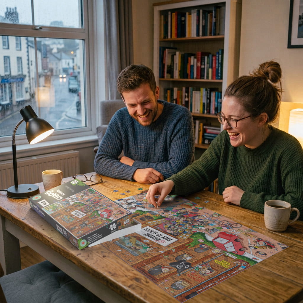 Retour à l'école : le chaos - Puzzles n° 8 de 1 000 ou 500 pièces
