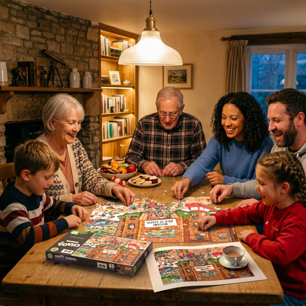 Retour à l'école : le chaos - Puzzles n° 8 de 1 000 ou 500 pièces