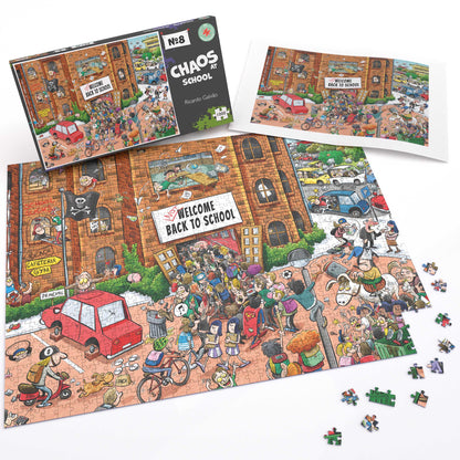 Retour à l'école : le chaos - Puzzles n° 8 de 1 000 ou 500 pièces
