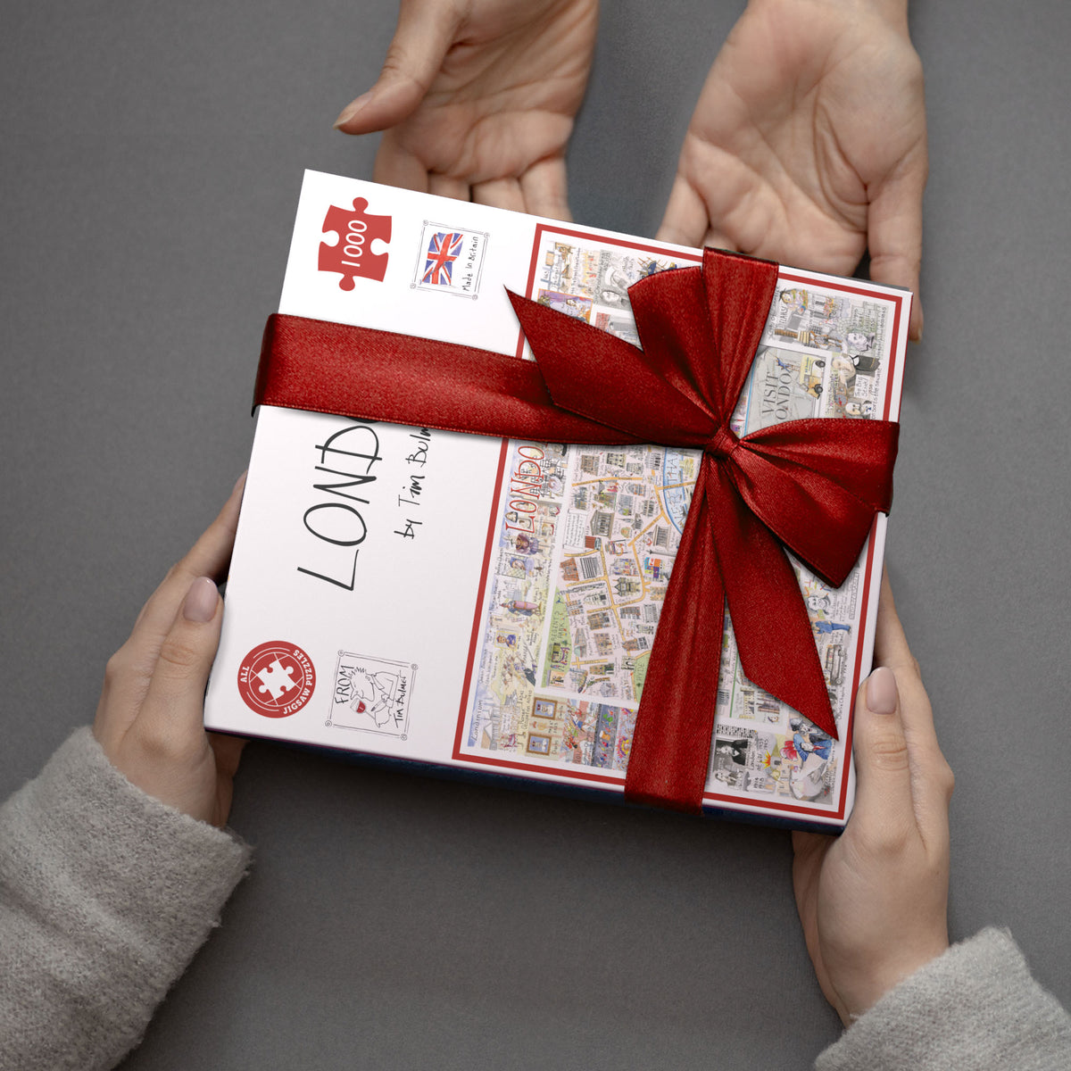 Carte de Londres - Puzzle Tim Bulmer 1000 pièces