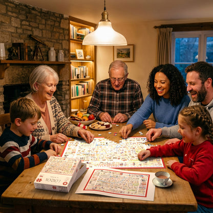 Carte de Londres - Puzzle Tim Bulmer 1000 pièces