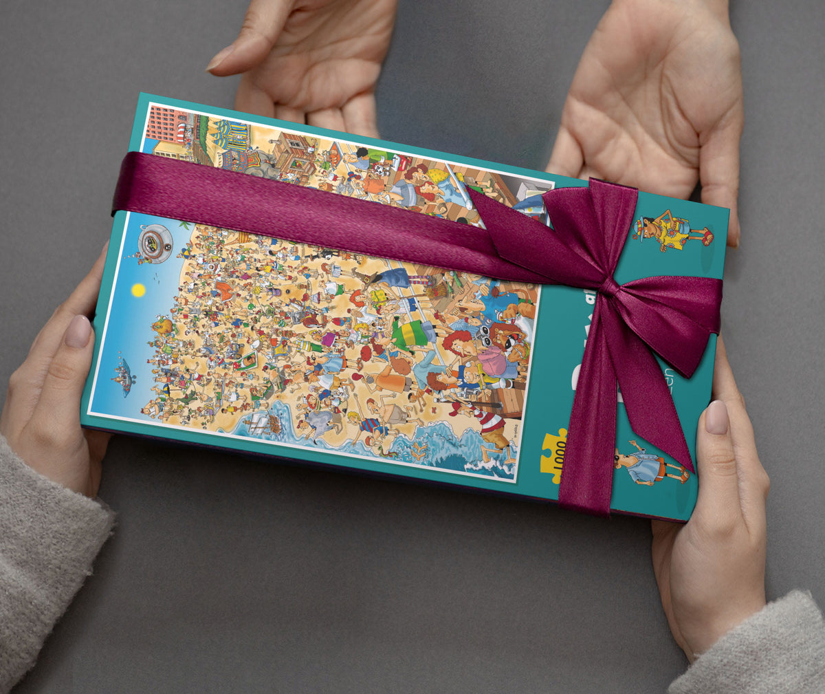 Tag am Strand – Len Epstein 1000-teiliges Puzzle