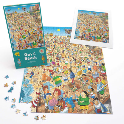 Tag am Strand – Len Epstein 1000-teiliges Puzzle