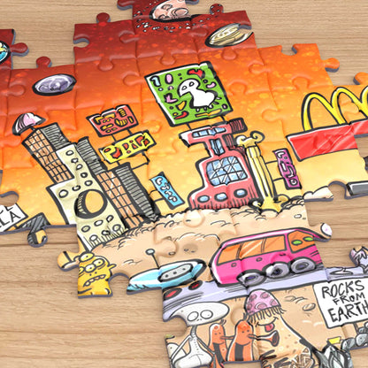 Puzzle 1000 pièces Chaos dans l'espace - Chaos n° 20