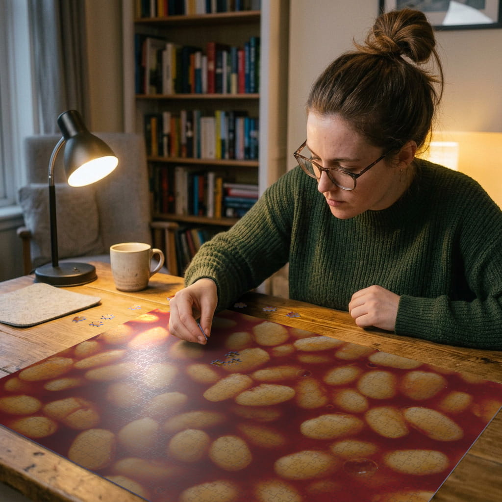 Baked Beans  - Impuzzible No.25 - 1000 or 500 Piece Jigsaw Puzzle