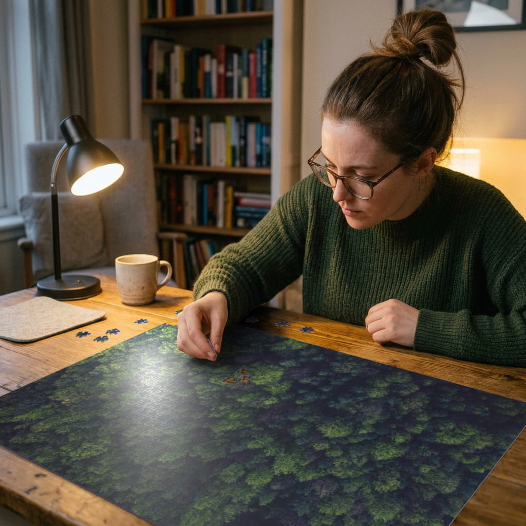 Forest  - Impuzzible No.23 - 1000 Piece Jigsaw Puzzle