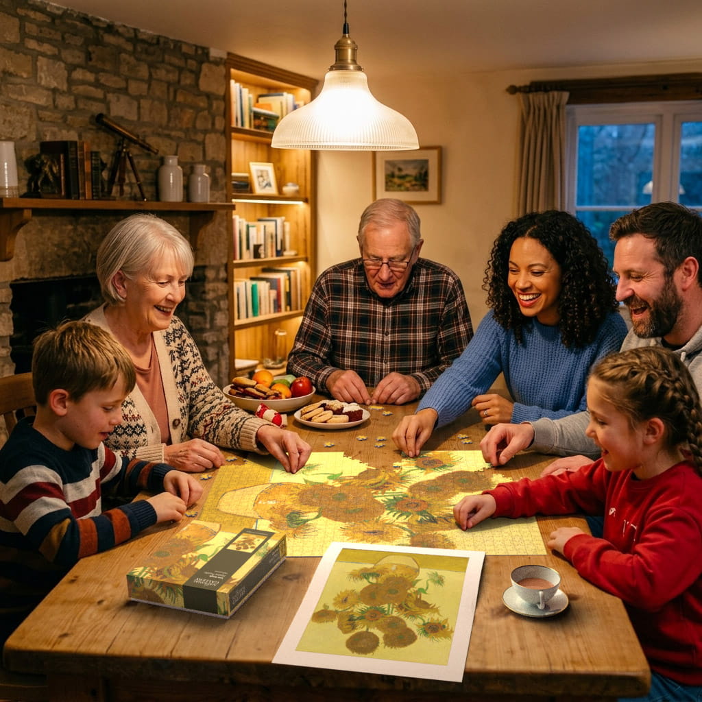 Sonnenblumen – National Gallery 1000-teiliges Puzzle