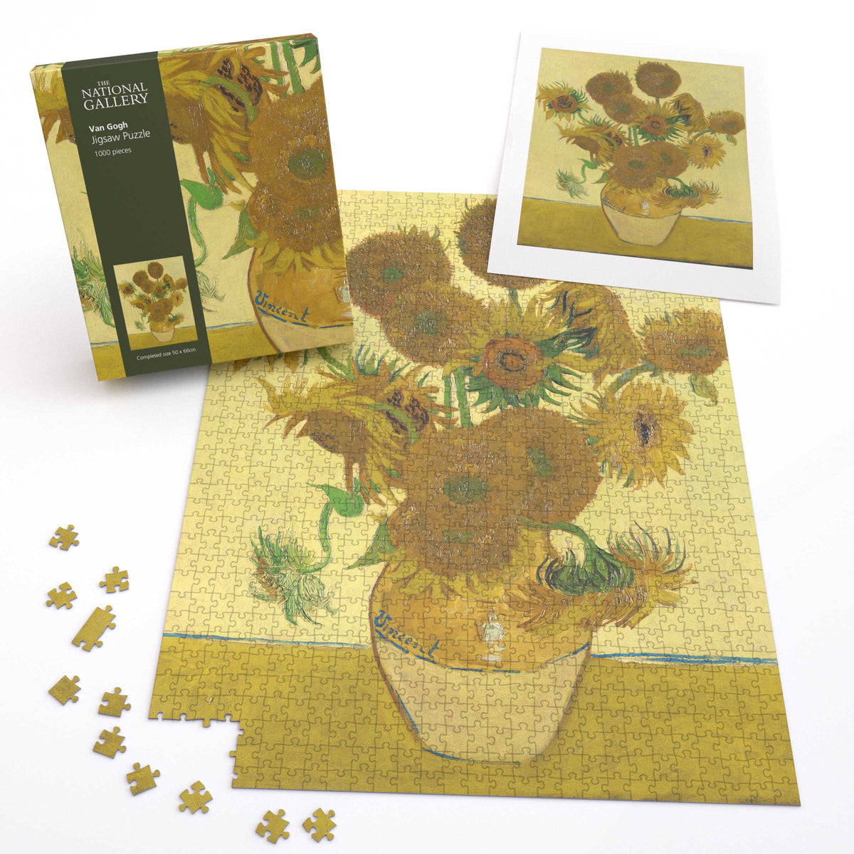Sonnenblumen – National Gallery 1000-teiliges Puzzle