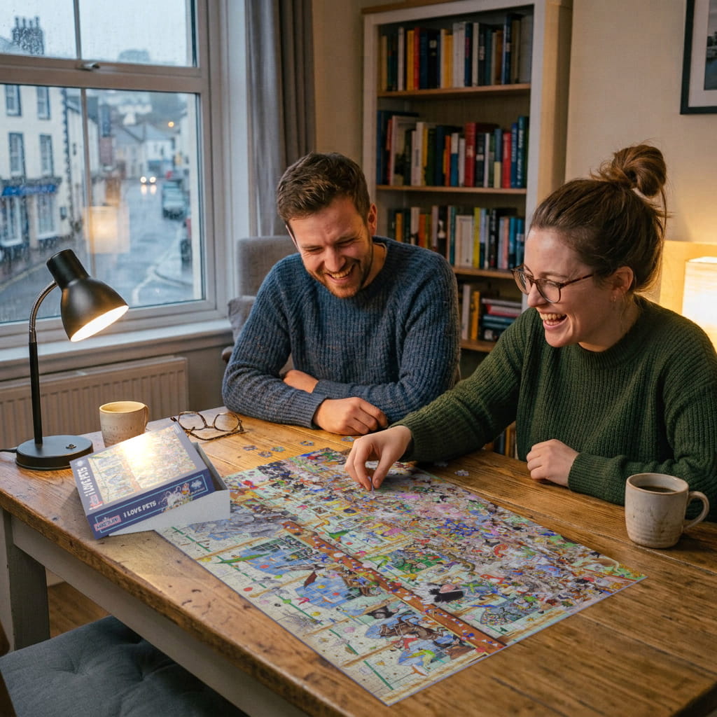 Puzzle 1000 pièces Mike Jupp « J'aime les animaux »