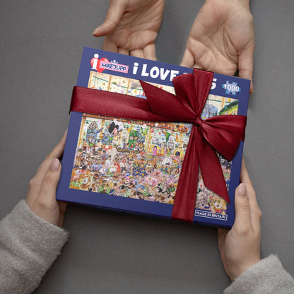 Puzzle 1000 pièces Mike Jupp « J'aime les animaux »