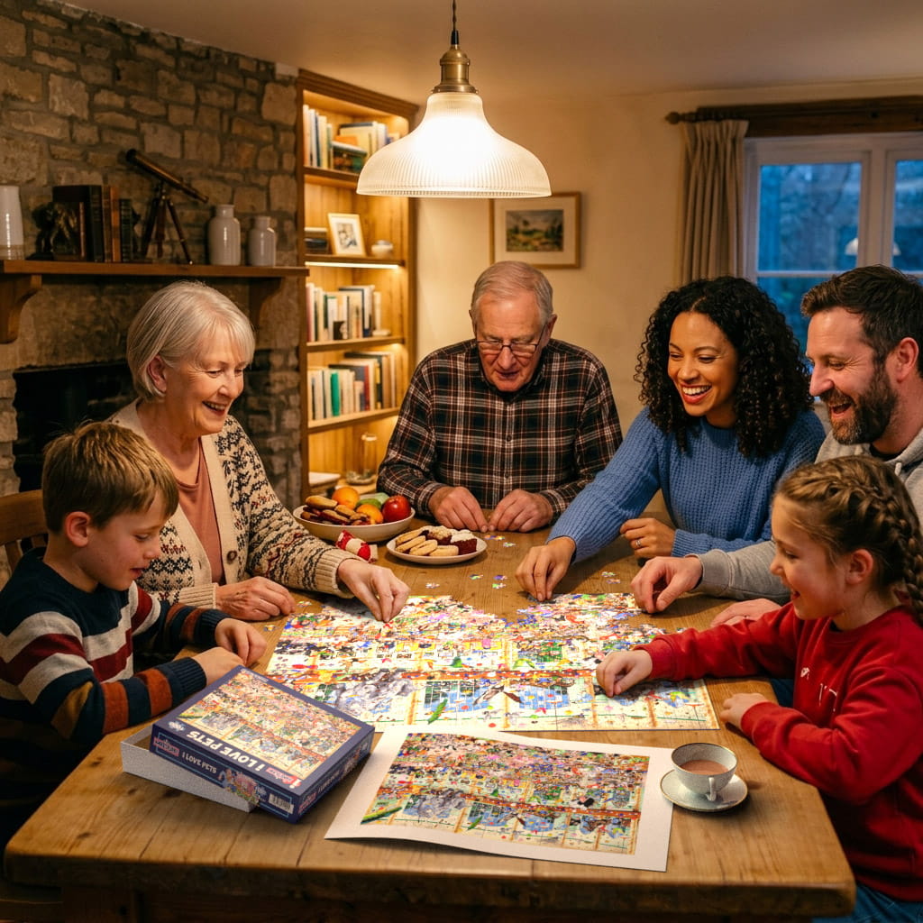 Puzzle 1000 pièces Mike Jupp « J'aime les animaux »