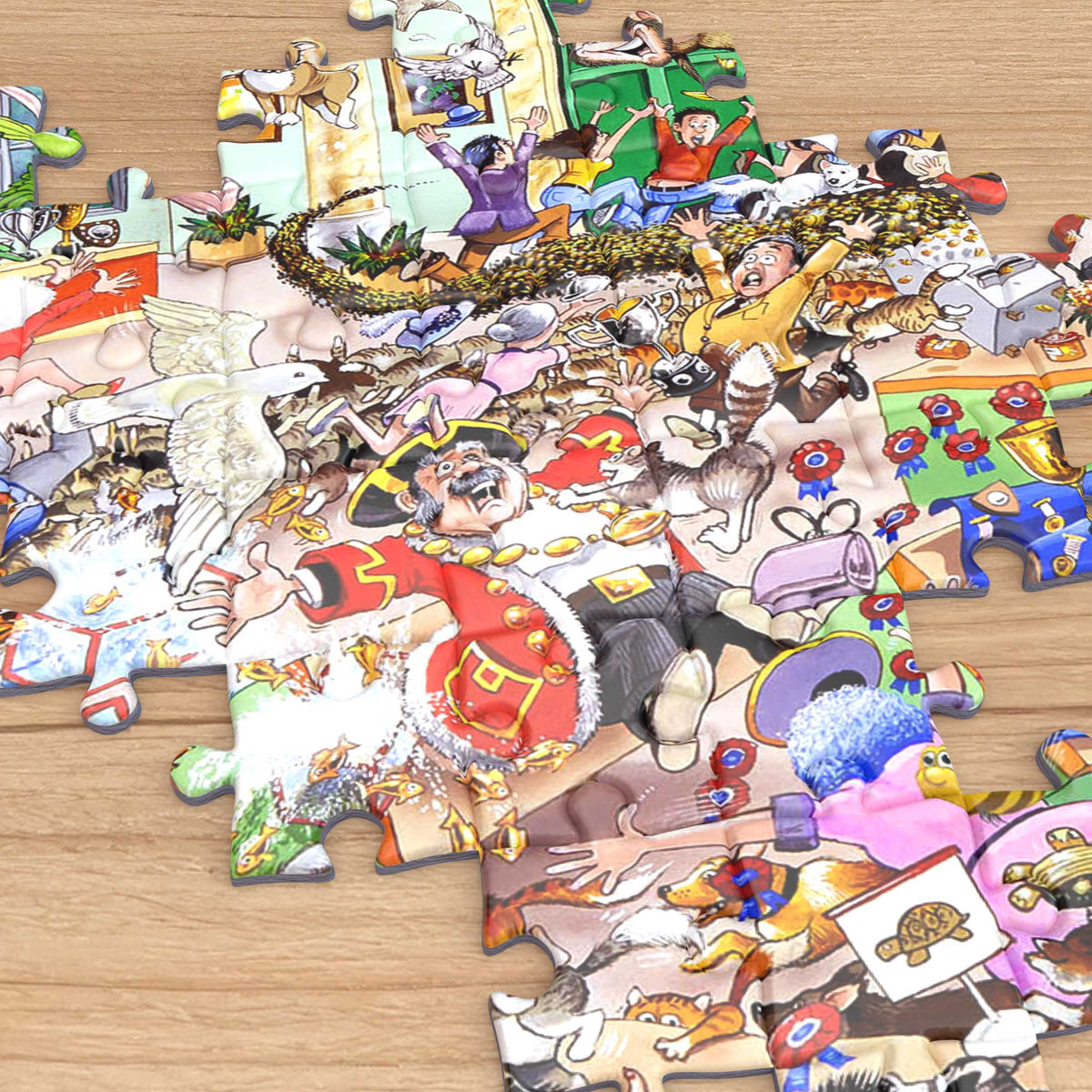 Puzzle 1000 pièces Mike Jupp « J'aime les animaux »