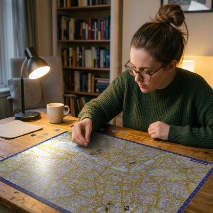 A-Z Map of London 1000 or 300 Piece Jigsaw