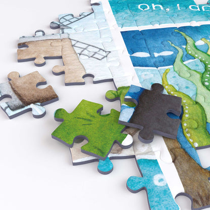 A Day at the Seaside 1000 Piece Jigsaw Puzzle
