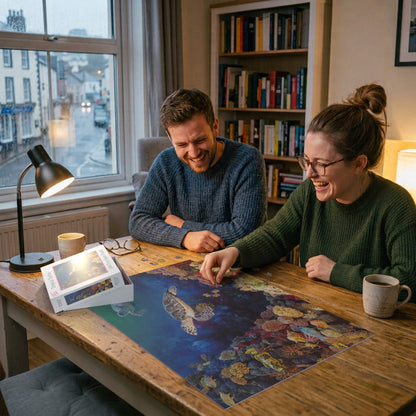 Tropische Schildkröten 1000-teiliges Puzzle