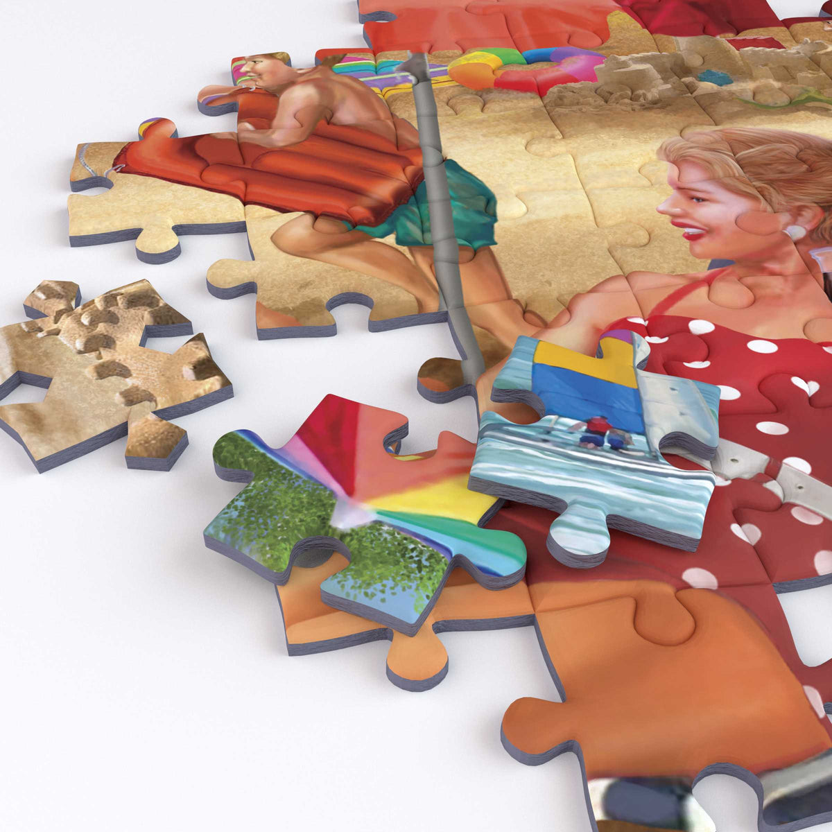 Seaside Summer Fun 1000 Piece Jigsaw Puzzle