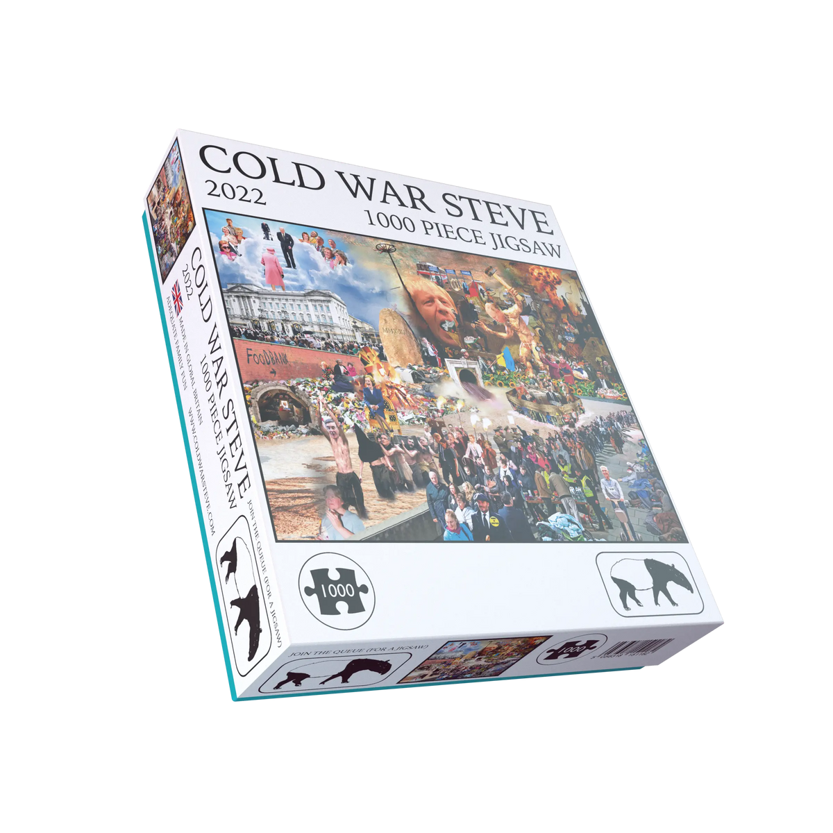 Steve Reeves Puzzles Cold War Steve '2022' 1000 Piece Jigsaw Puzzle | All Jigsaw Puzzles UK