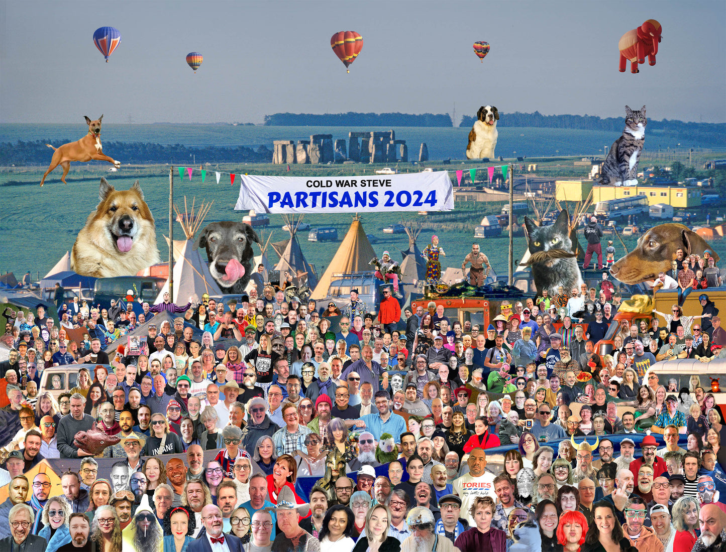 Cold War Steve Partisans 2024 1000 Piece Jigsaw Puzzle