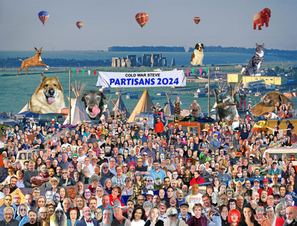 Cold War Steve Partisans 2024 1000 Piece Jigsaw Puzzle